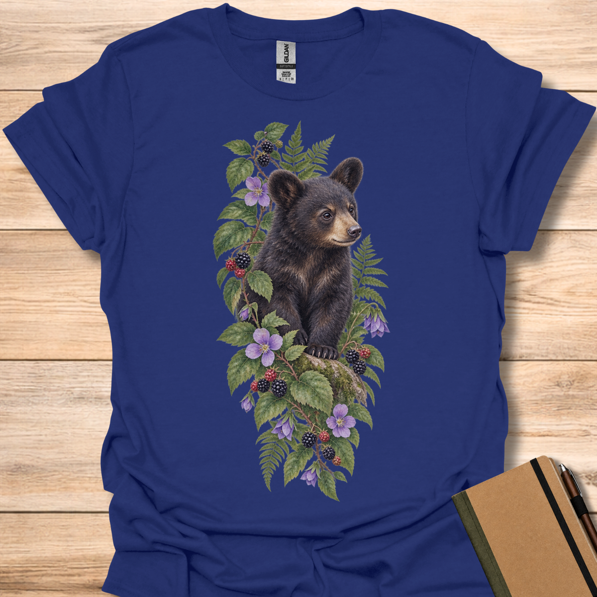 Black Bear Watercolor T-Shirt