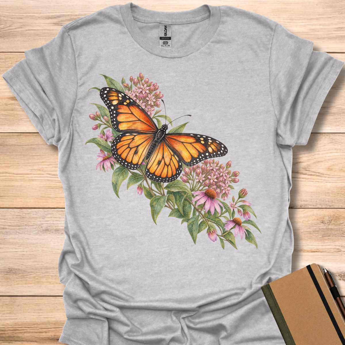 Monarch Watercolor T-Shirt