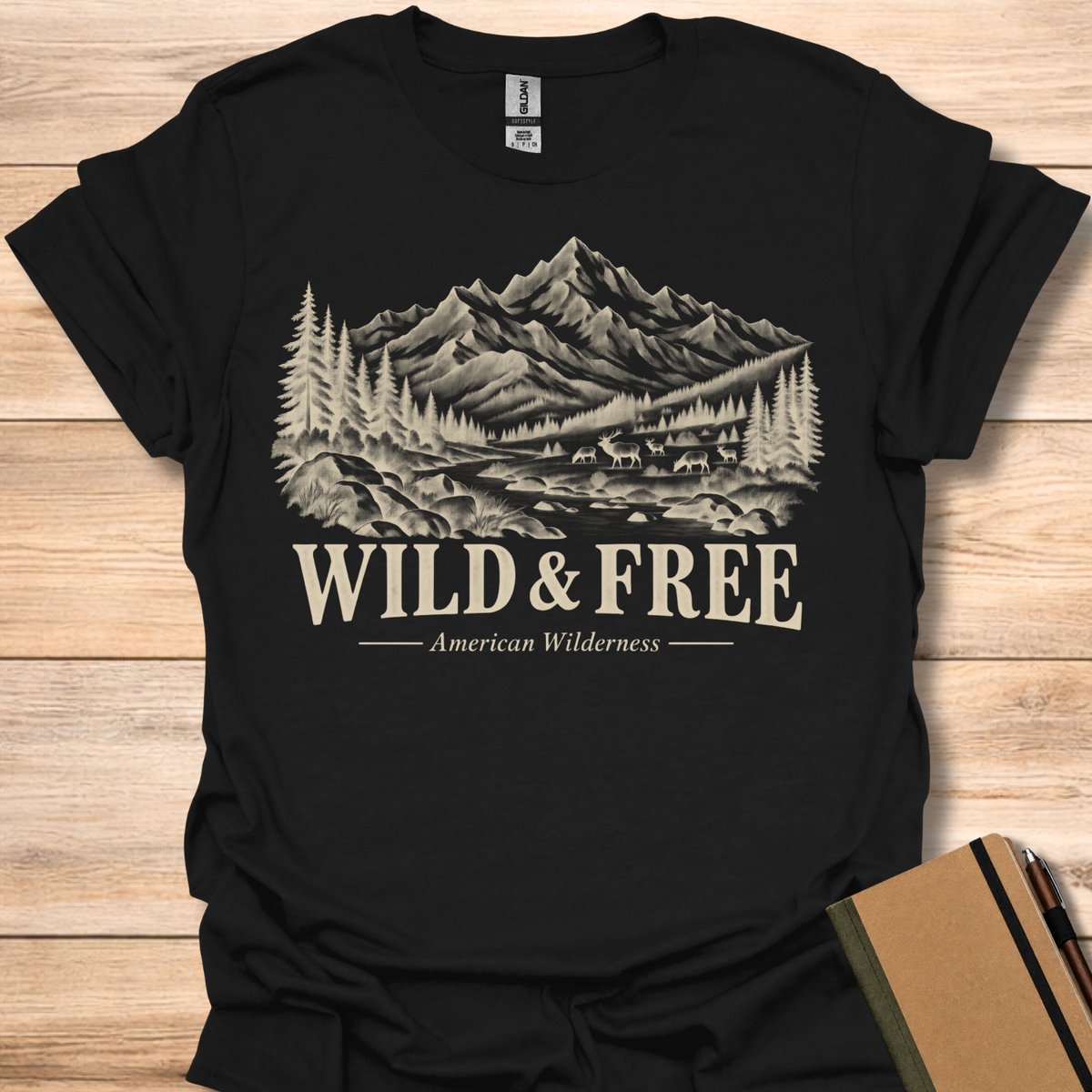 Wild & Free American Wilderness T-Shirt