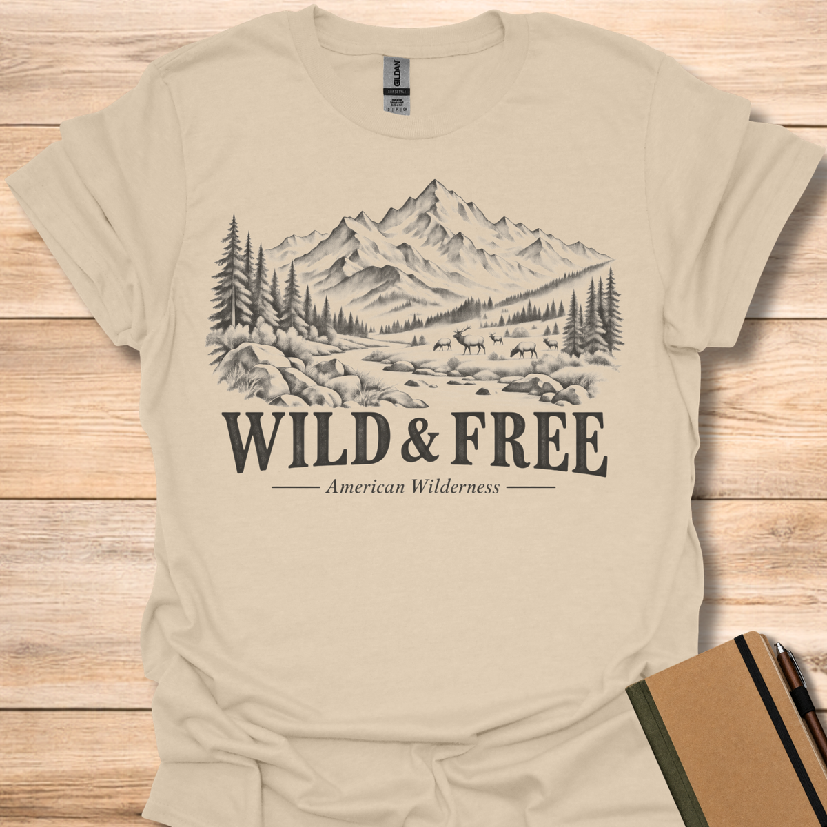 Wild & Free American Wilderness T-Shirt