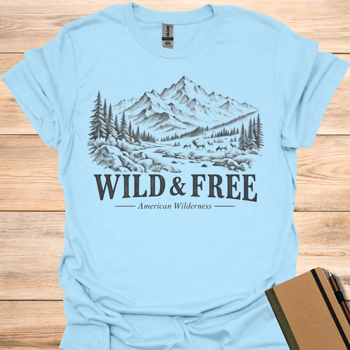 Wild & Free American Wilderness T-Shirt