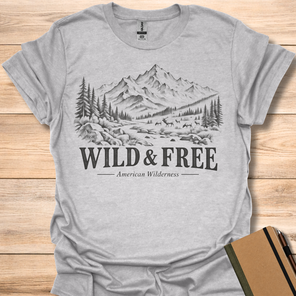 Wild & Free American Wilderness T-Shirt
