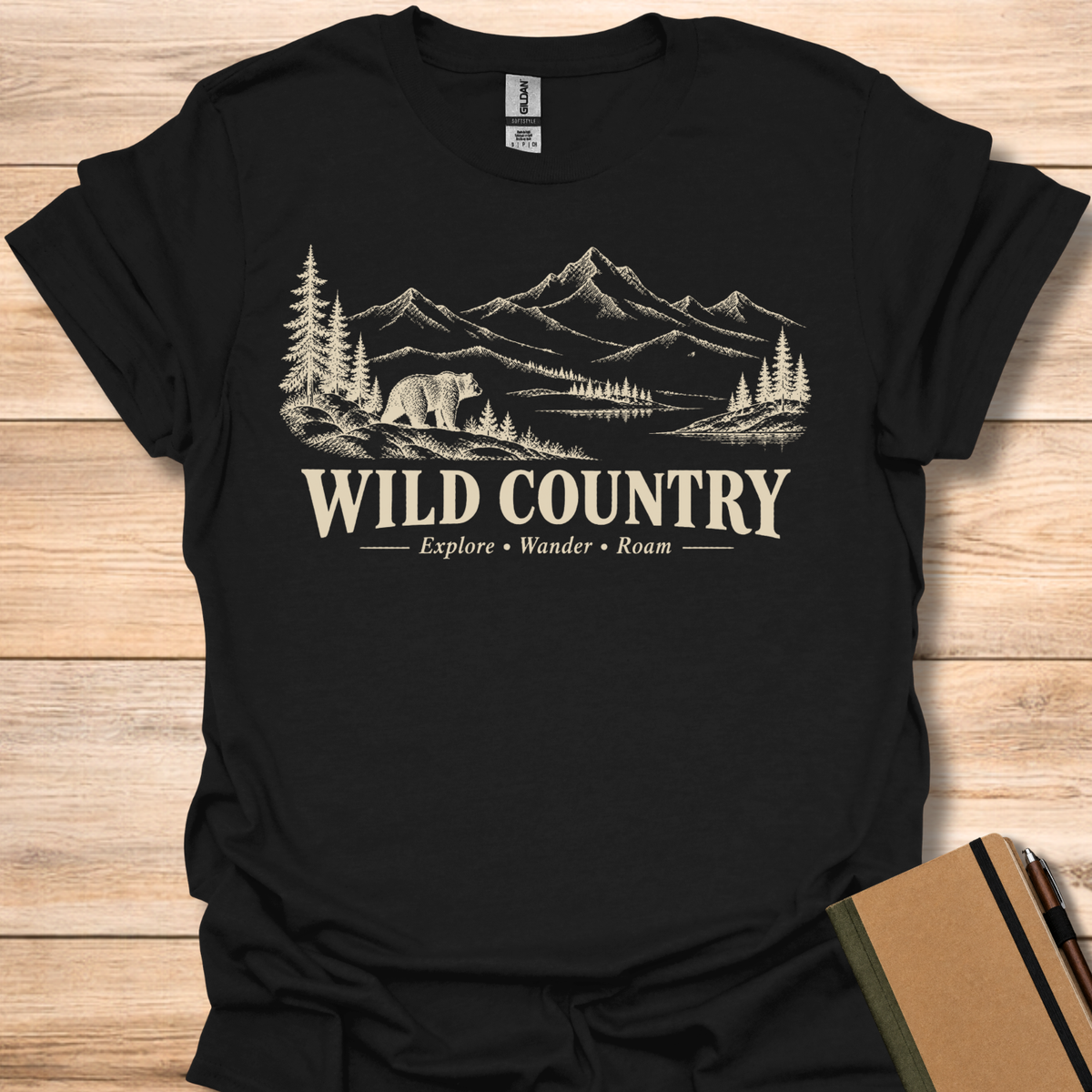 Wild Country Explore Wander Roam T-Shirt