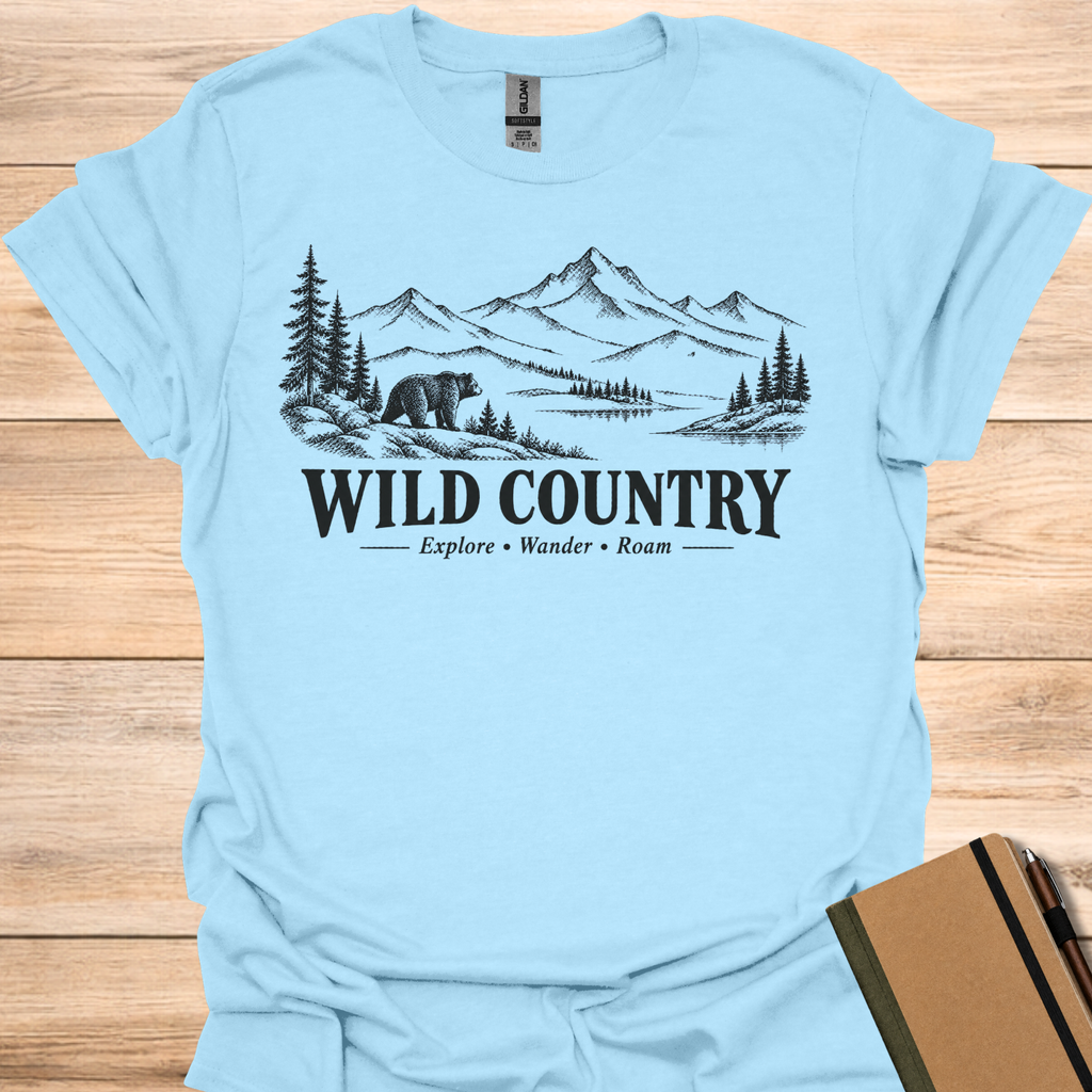 Wild Country Explore Wander Roam T-Shirt