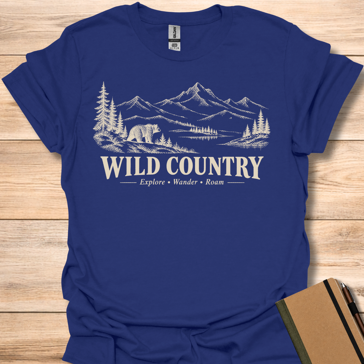 Wild Country Explore Wander Roam T-Shirt