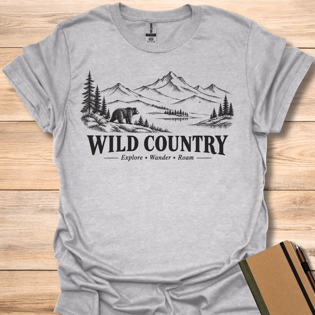 Wild Country Explore Wander Roam T-Shirt