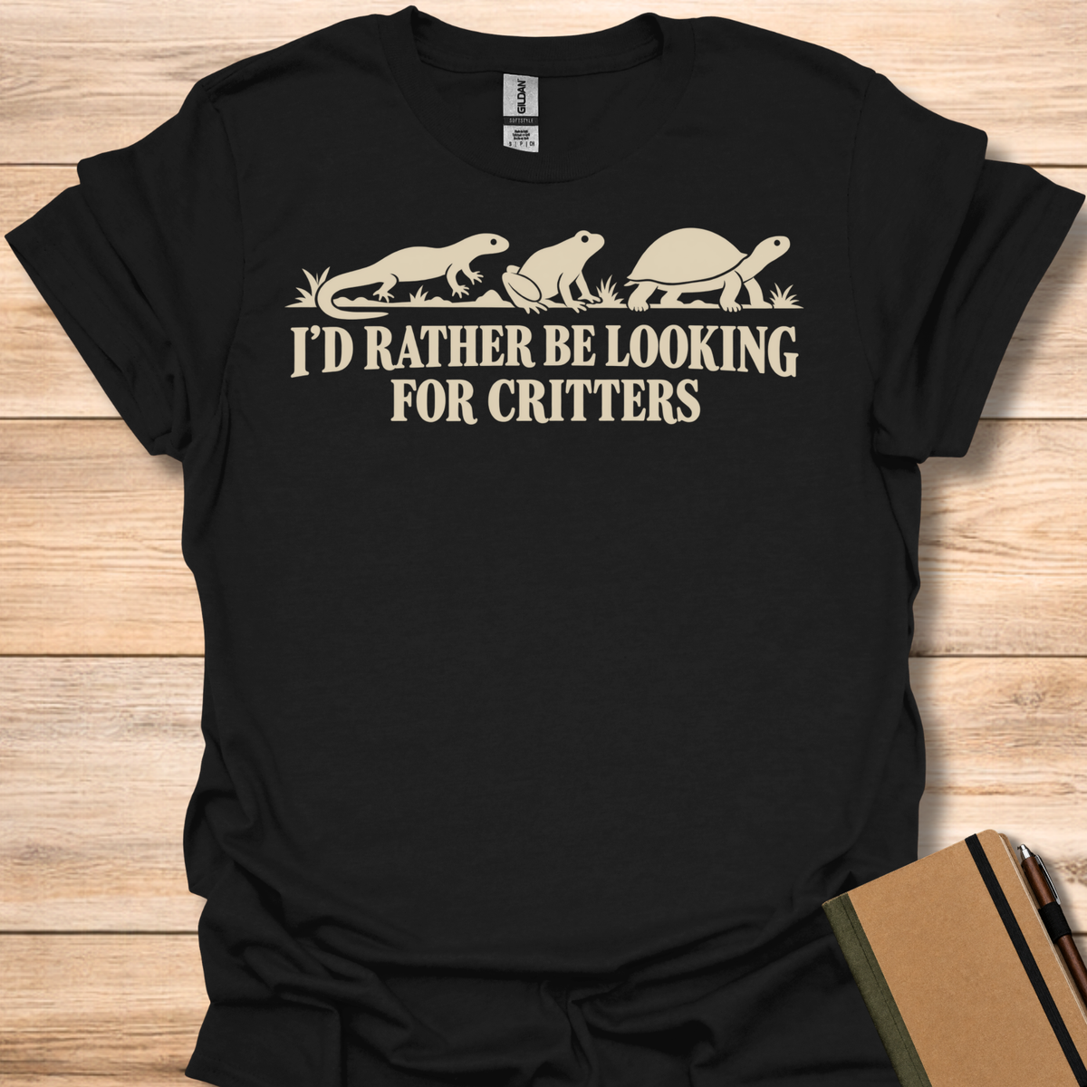 I'd Rather Be Looking For Critters T-Shirt