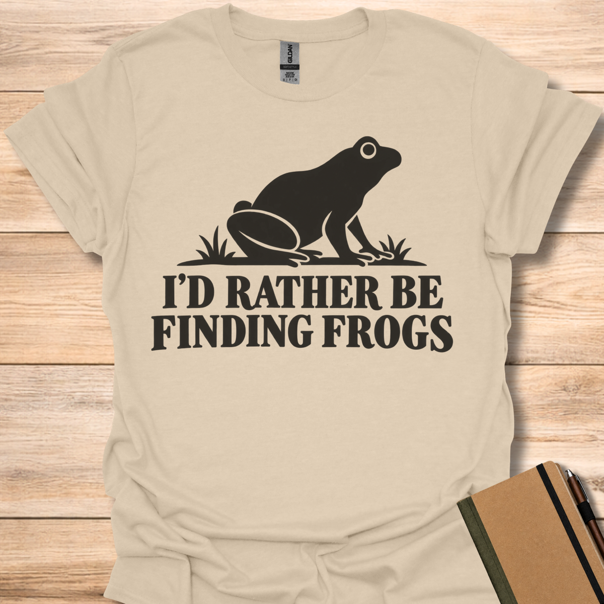 I'd Rather Be Finding Frogs T-Shirt