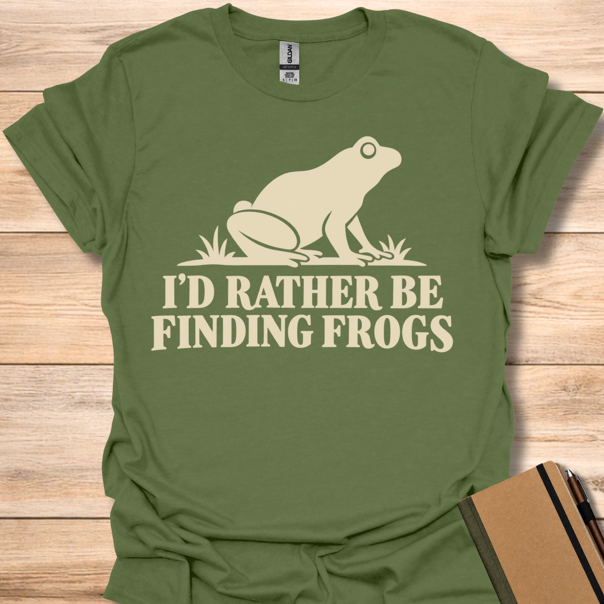 I'd Rather Be Finding Frogs T-Shirt