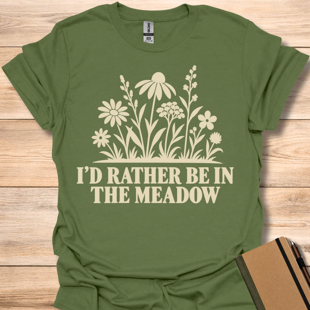 I'd Rather Be In The Meadow T-Shirt