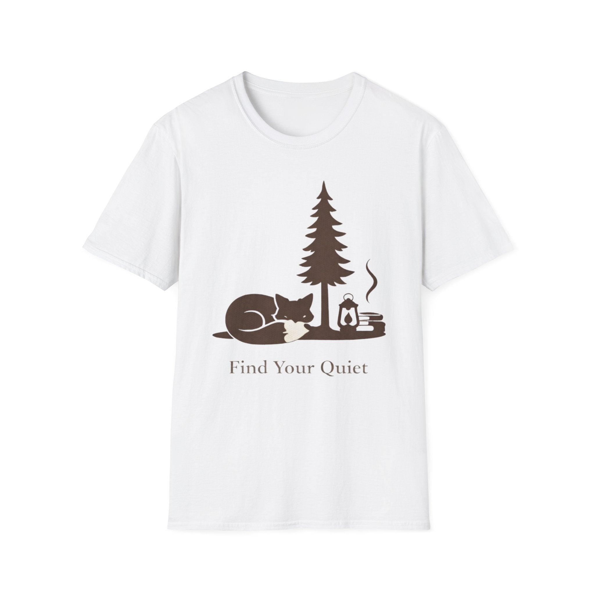Find Your Quiet  Brown T-Shirt