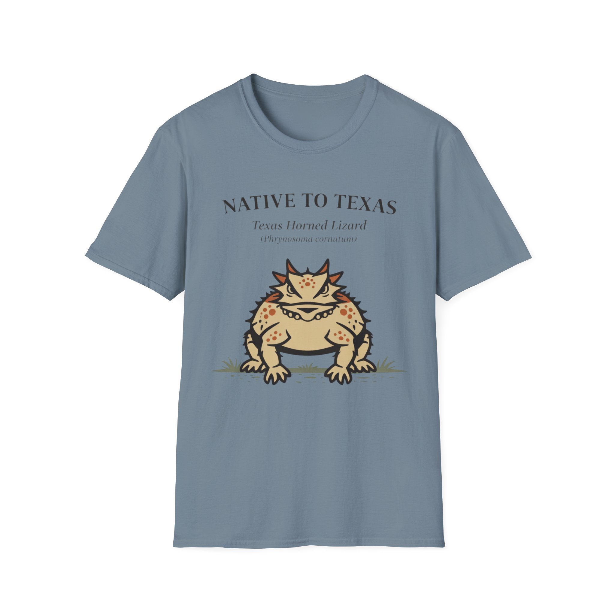 Native to Texas Texas Horned Lizard T-Shirt