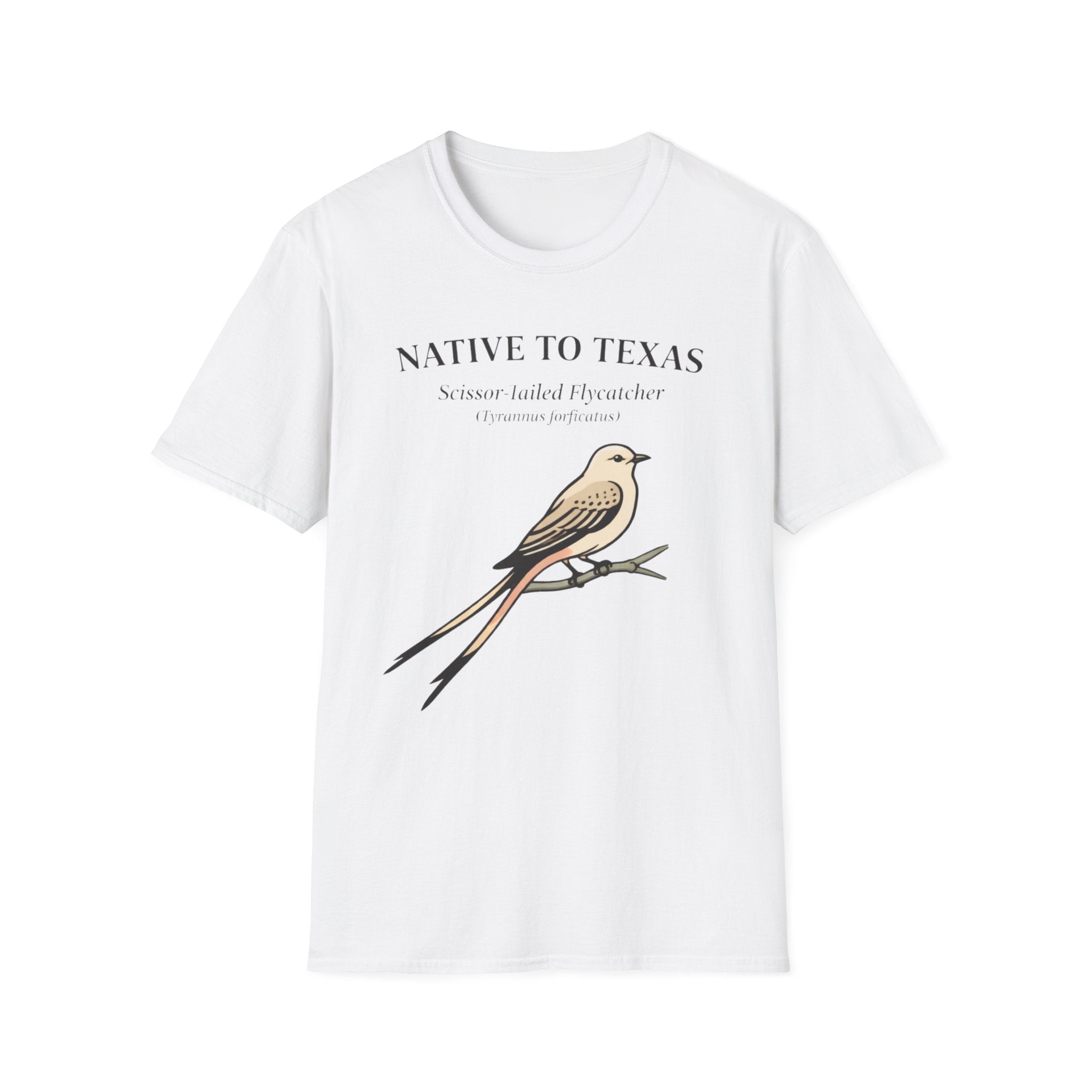 Native to Texas Scissor-Tailed Flycatcher T-Shirt