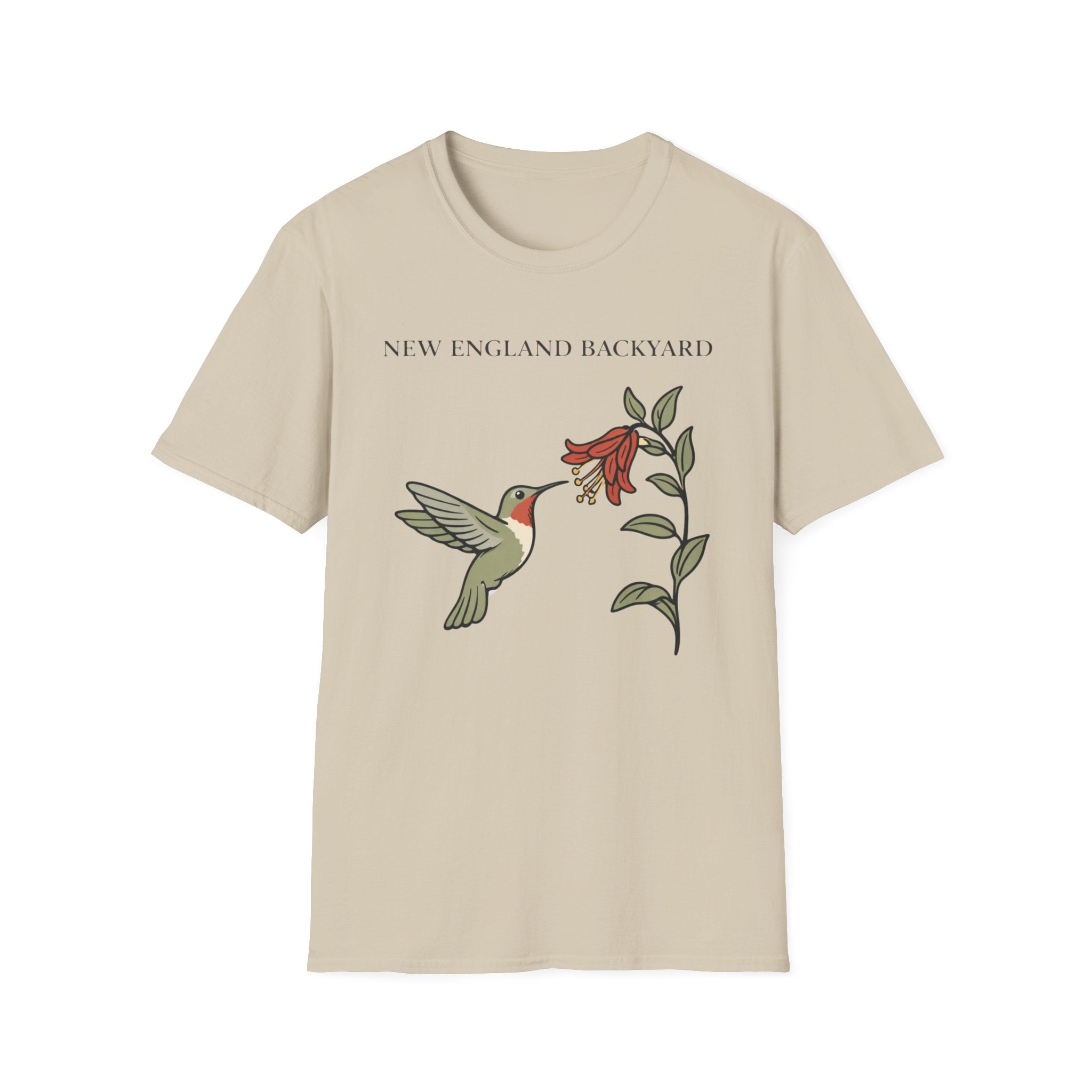 New England Backyard Hummingbird T-Shirt