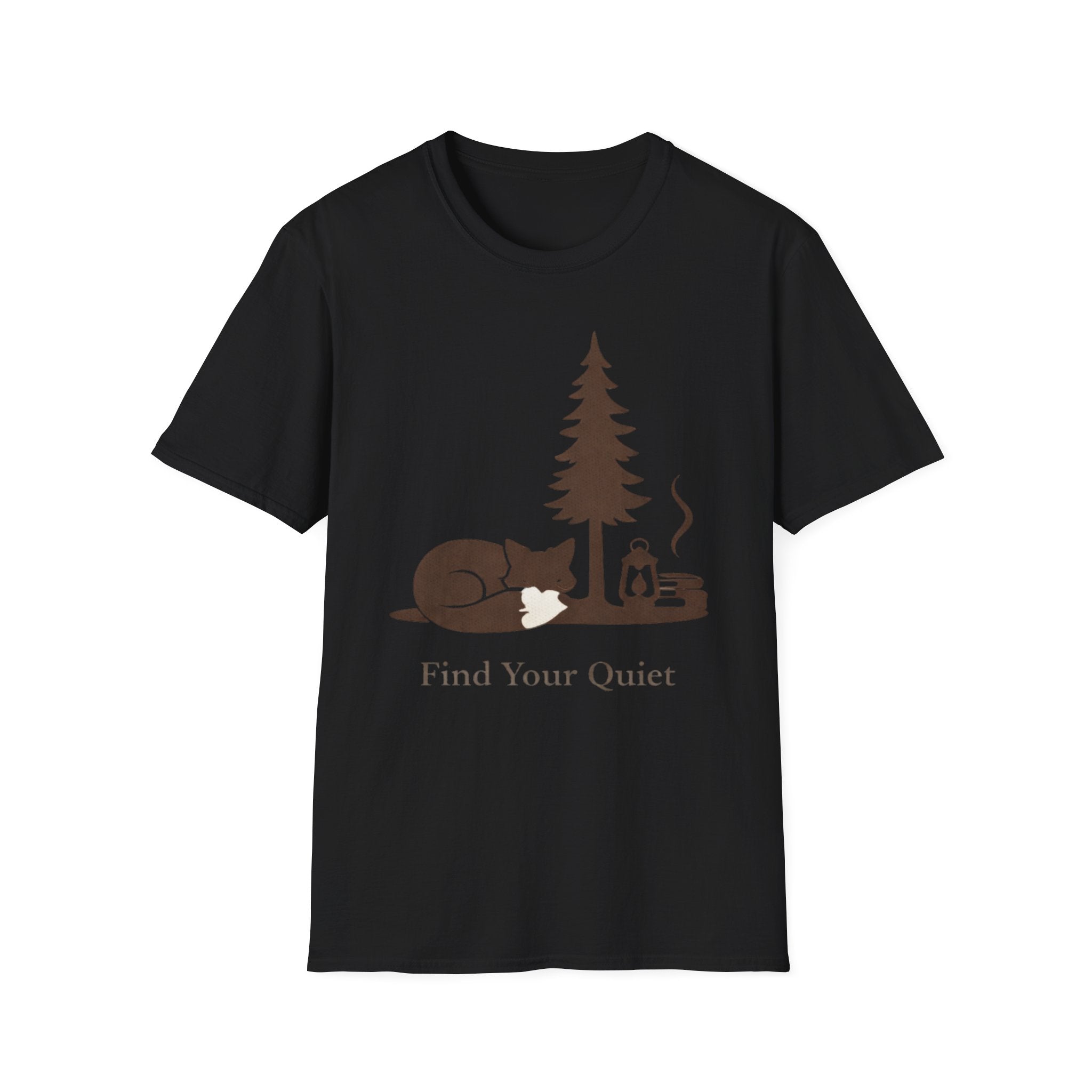 Find Your Quiet  Brown T-Shirt