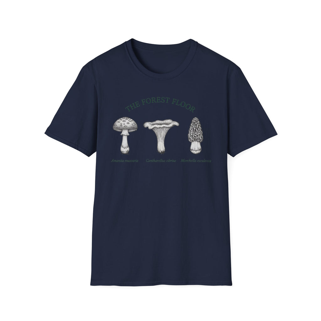 Forest Floor Mushrooms T-Shirt