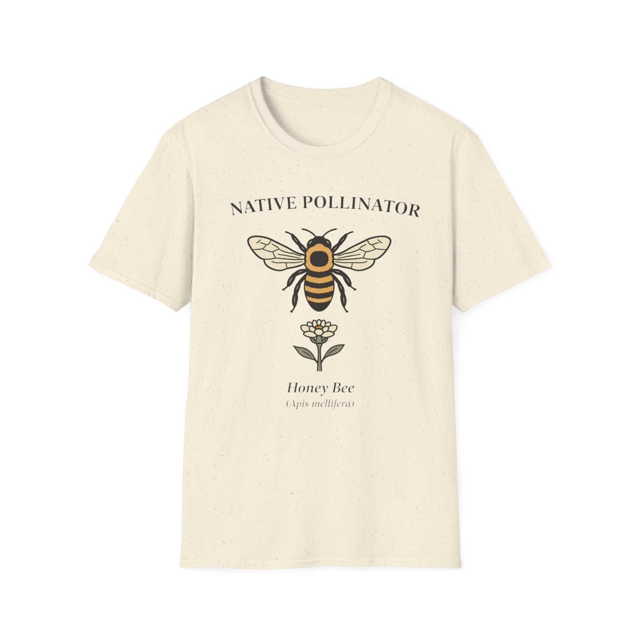 Native Pollinator Honey Bee T-Shirt