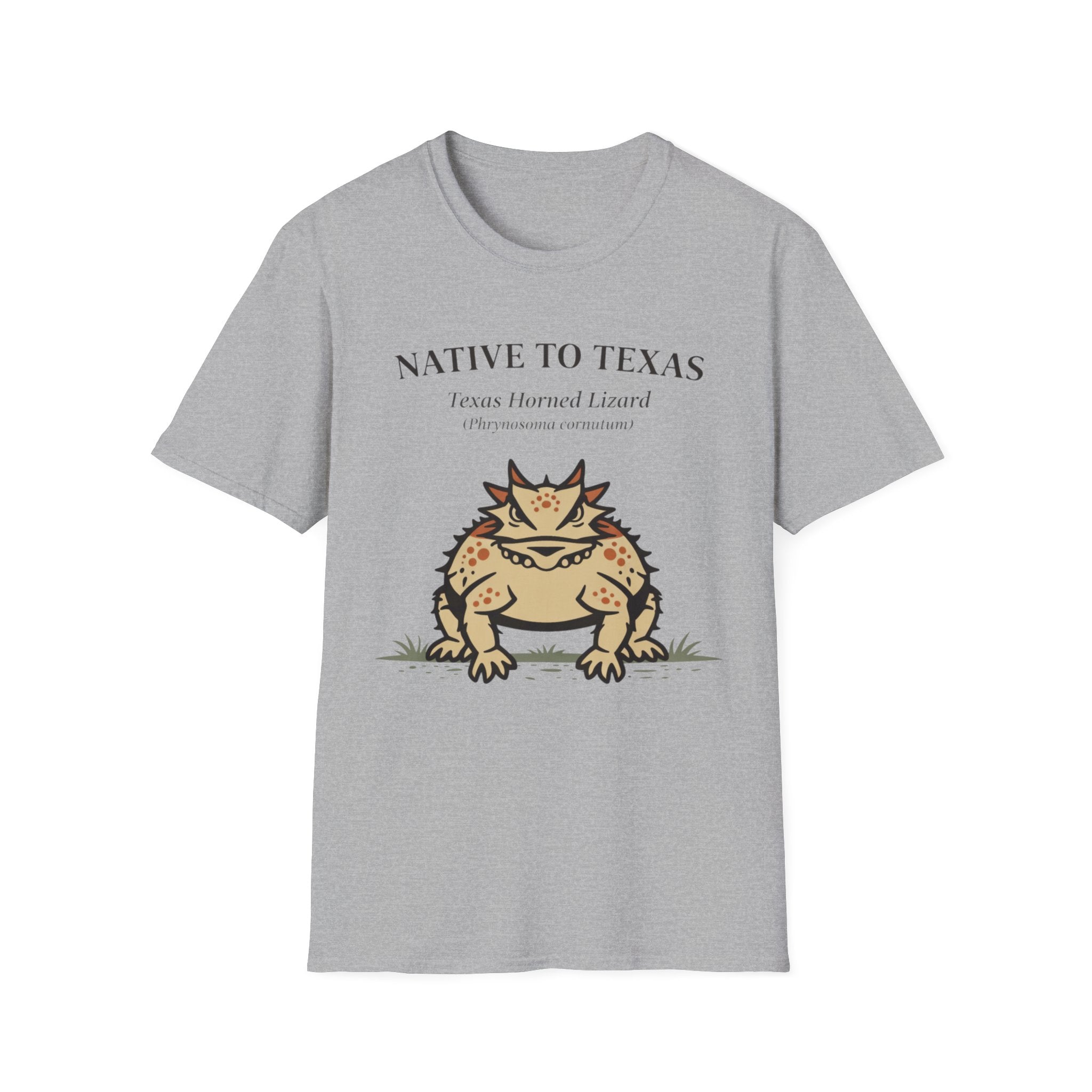 Native to Texas Texas Horned Lizard T-Shirt