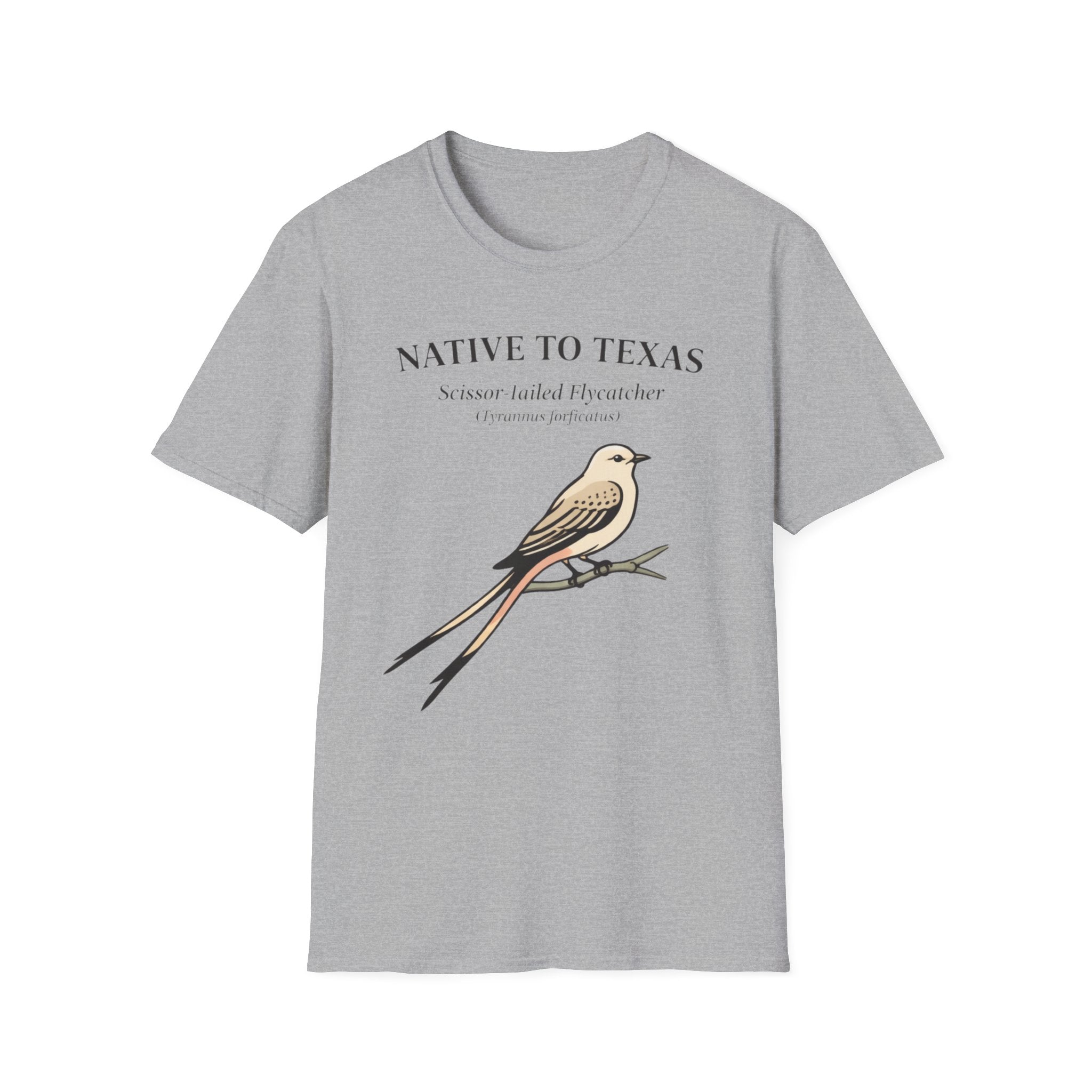 Native to Texas Scissor-Tailed Flycatcher T-Shirt