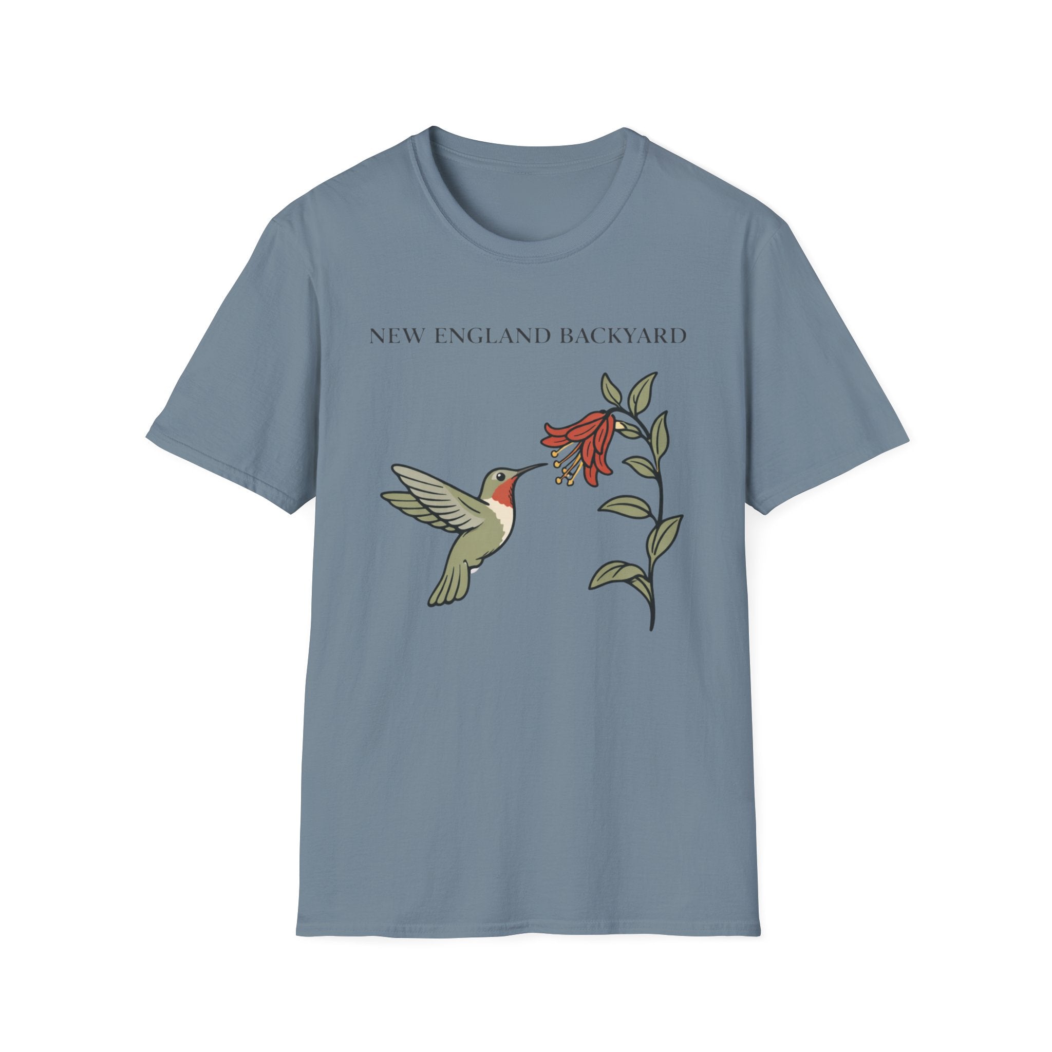 New England Backyard Hummingbird T-Shirt