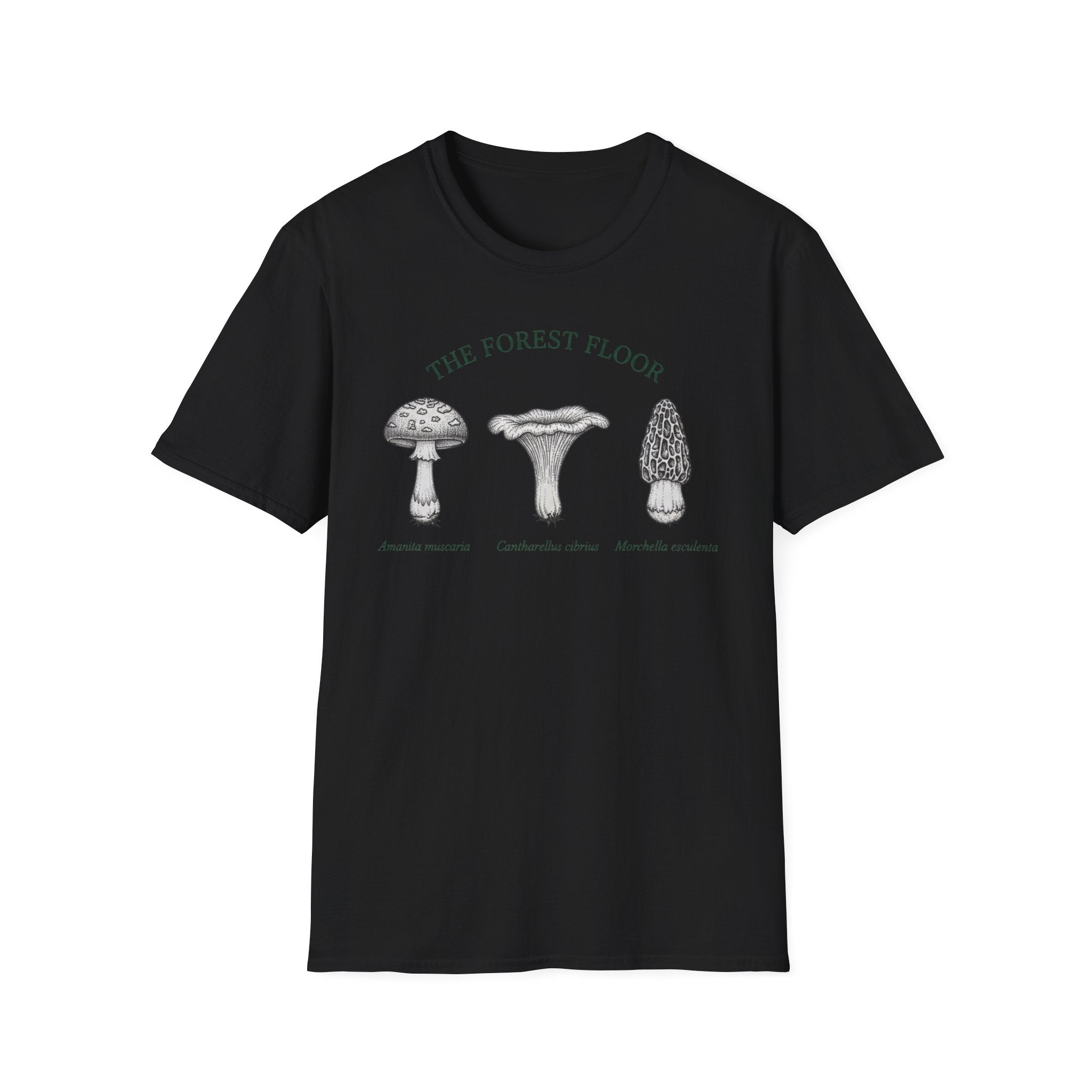 Forest Floor Mushrooms T-Shirt