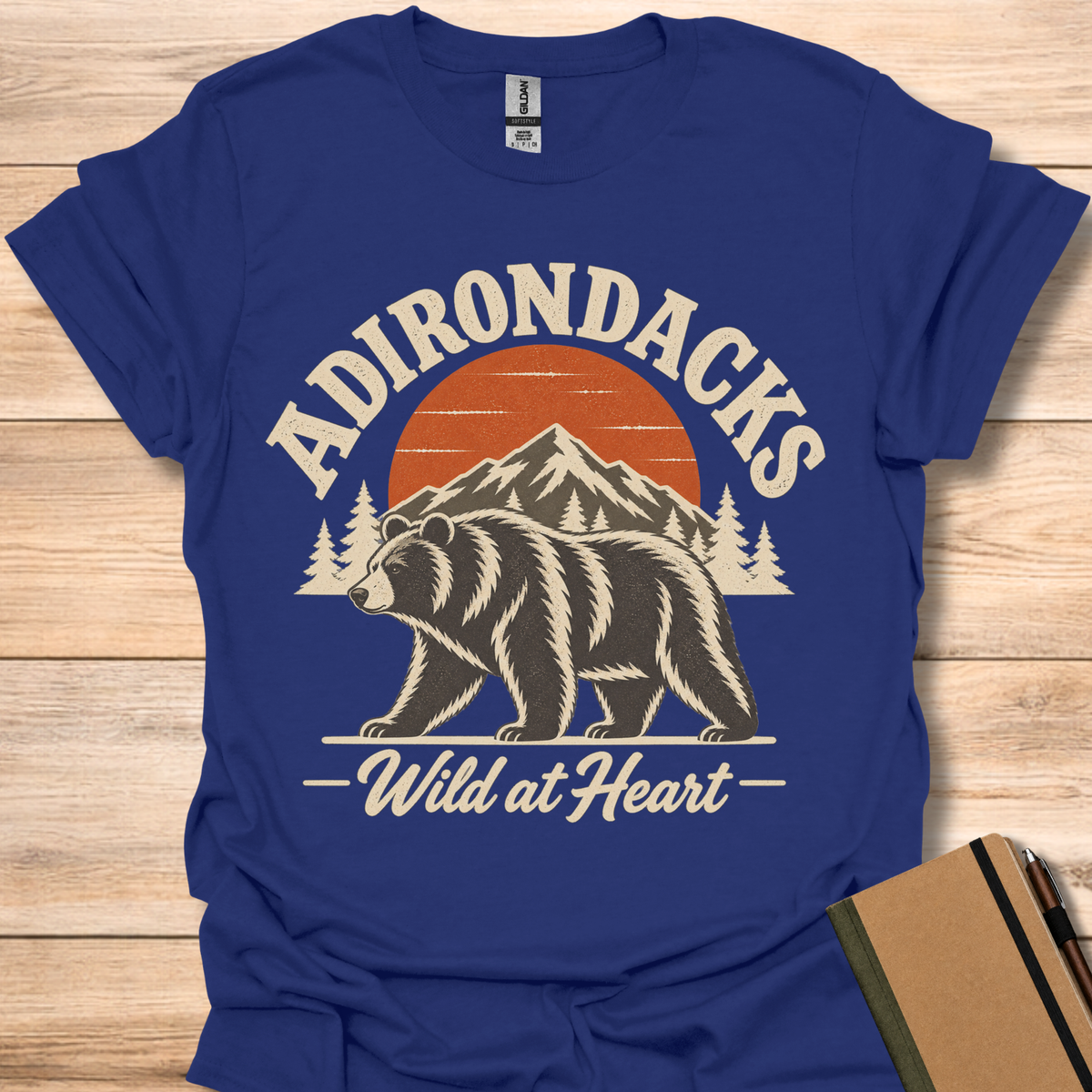 Adirondacks Wild At Heart - Navy