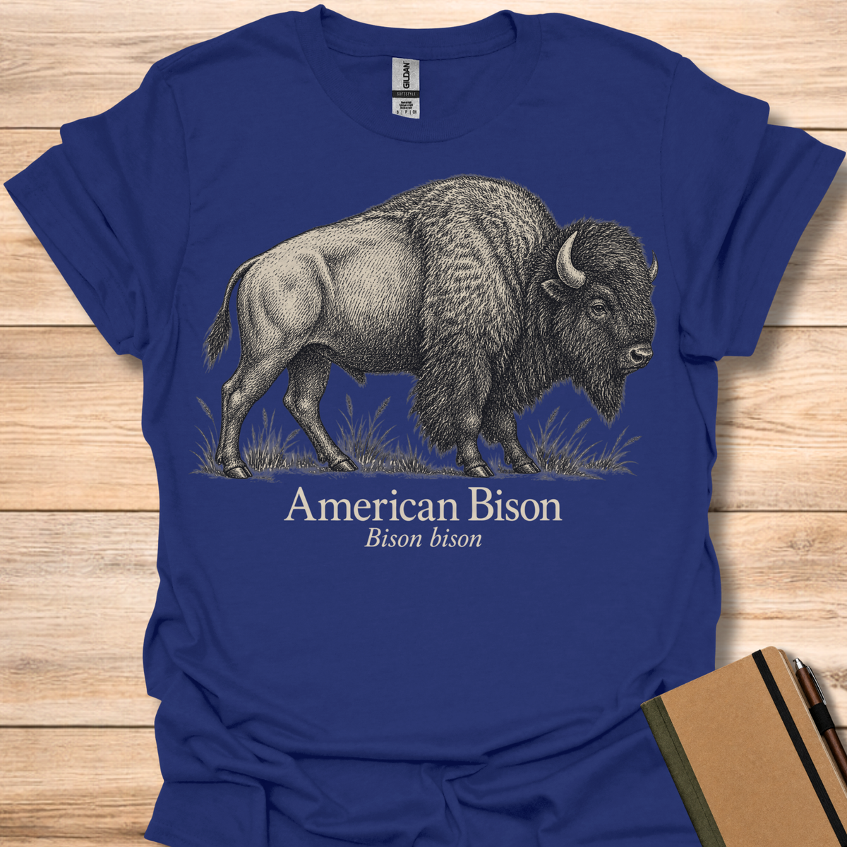 American Bison - Navy
