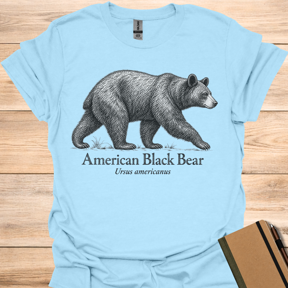 American Black Bear - Light Blue