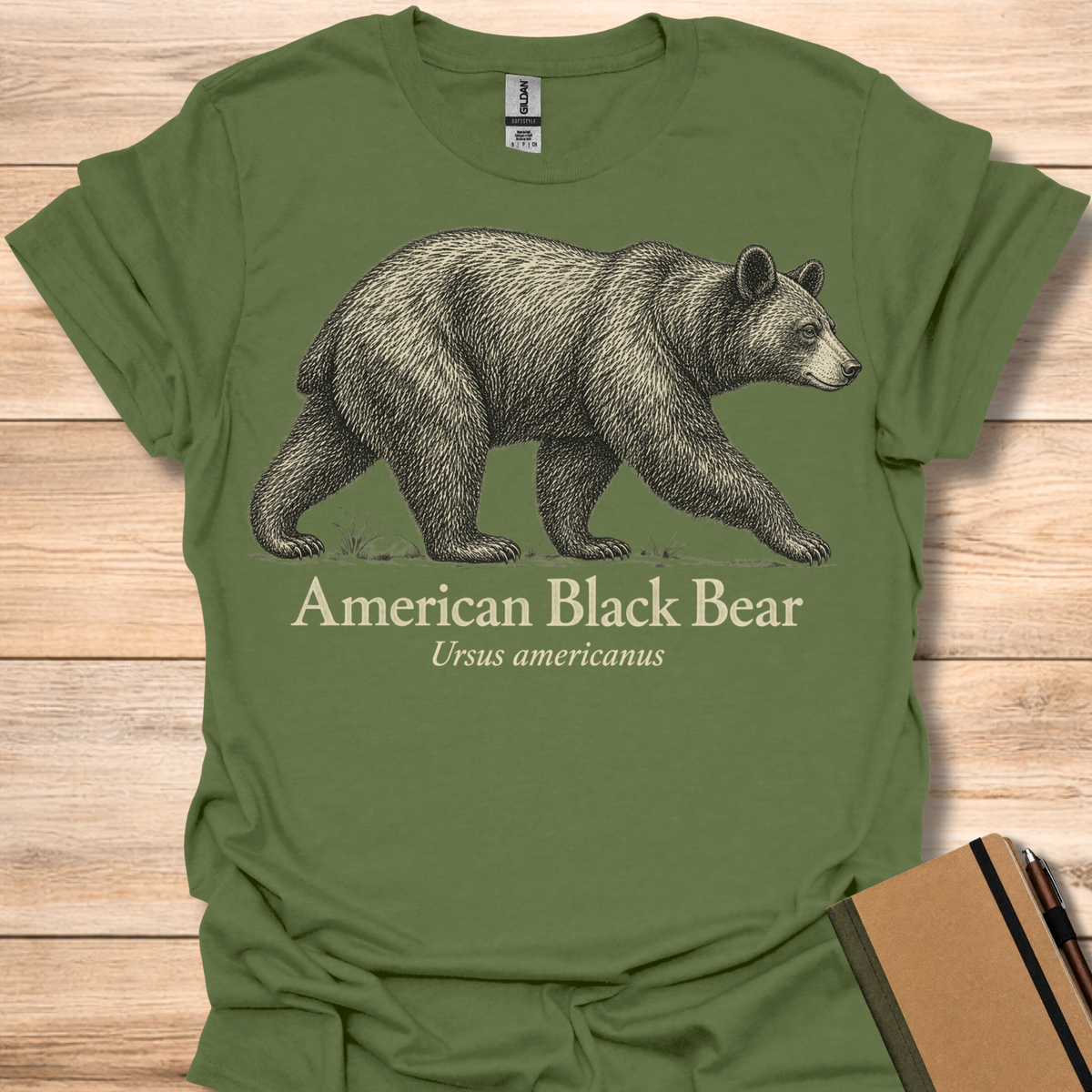 American Black Bear - Military Green