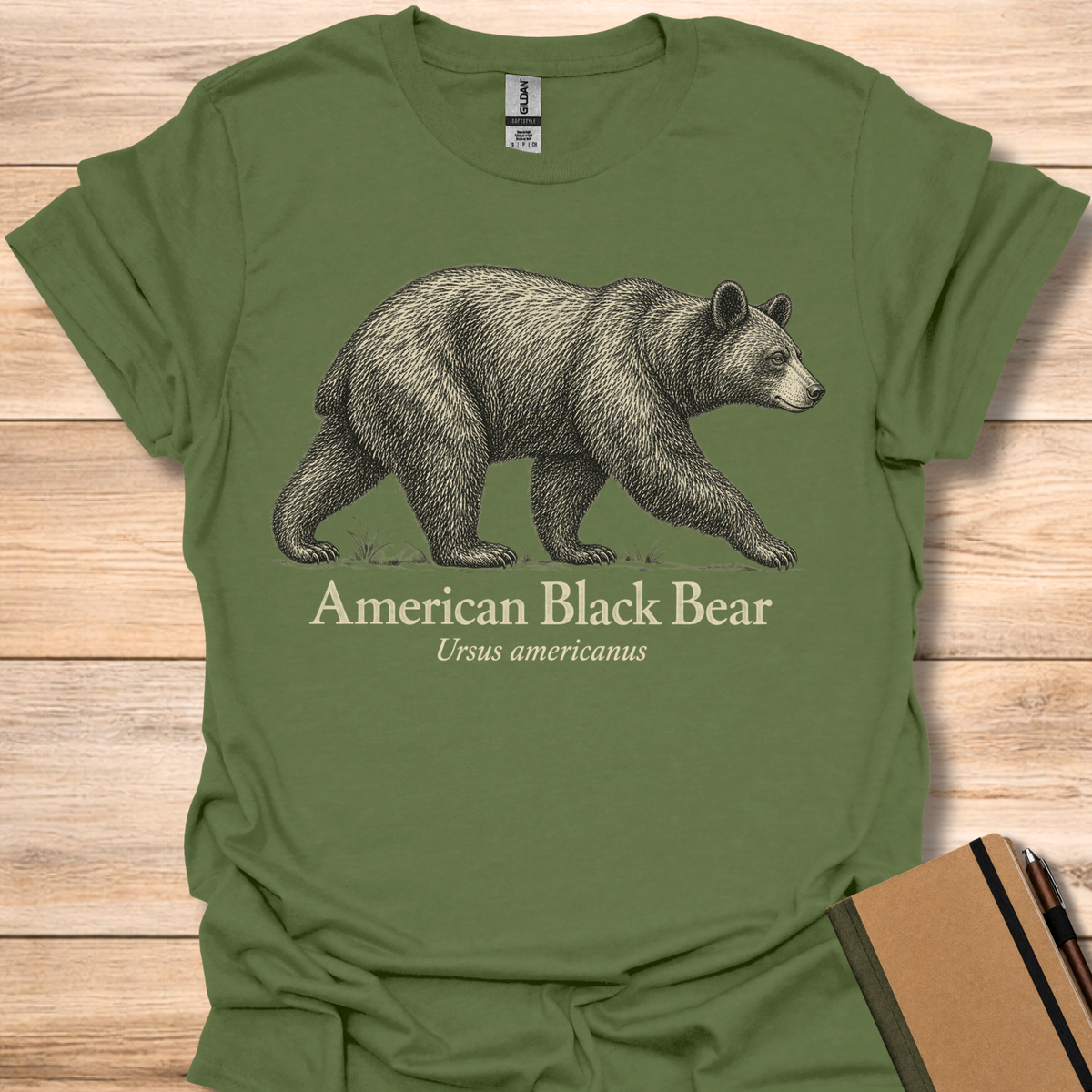 American Black Bear - Military Green