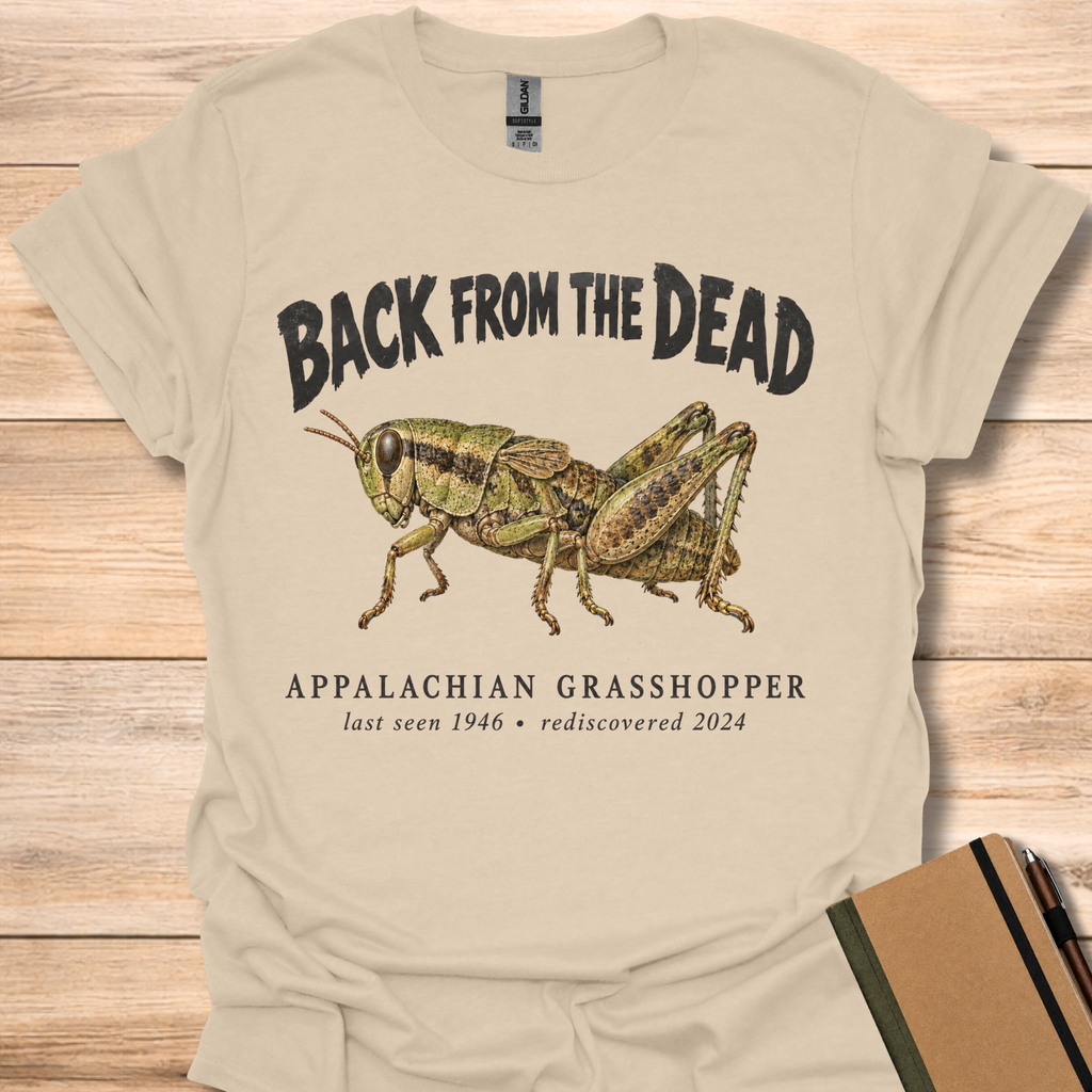 Appalachian Grasshopper Back From The Dead - Sand