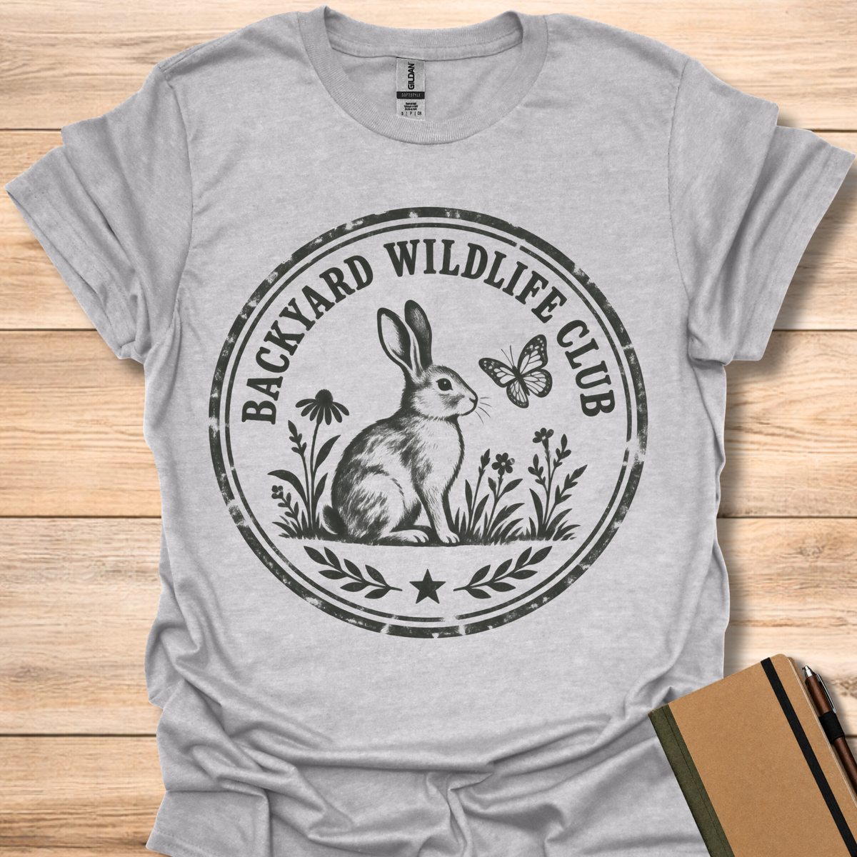 Backyard Wildlife Club - Sport Grey