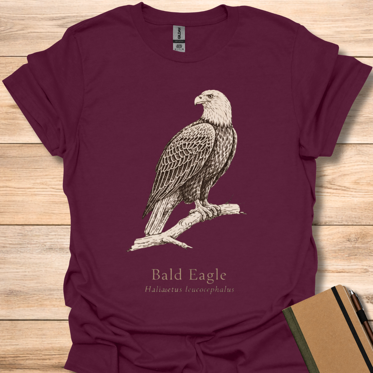 Bald Eagle - Maroon
