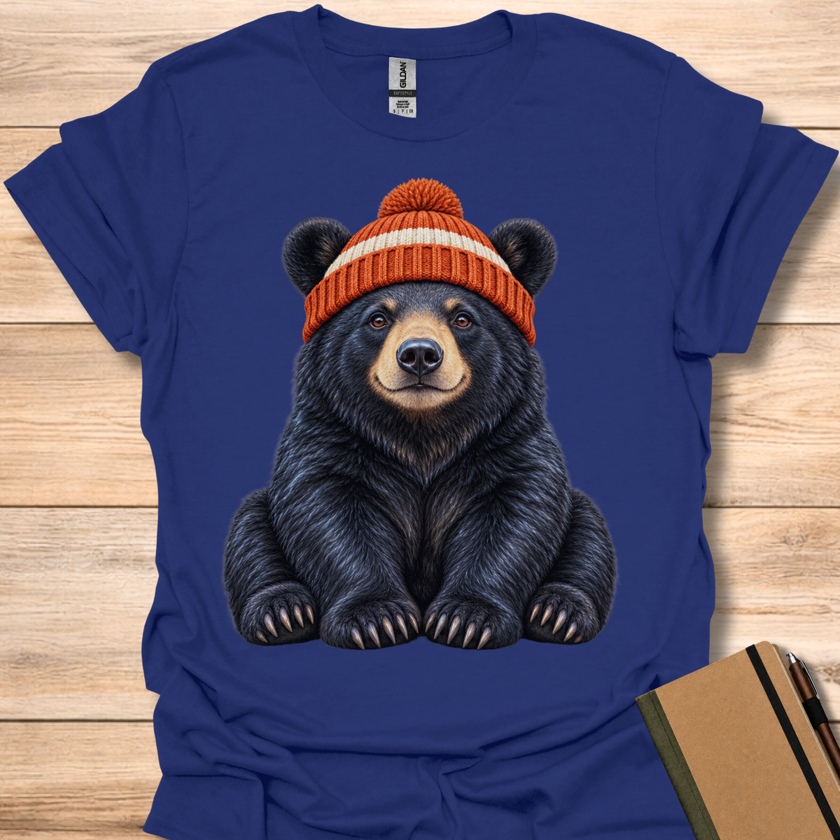 Beanie Season Bear - Navy