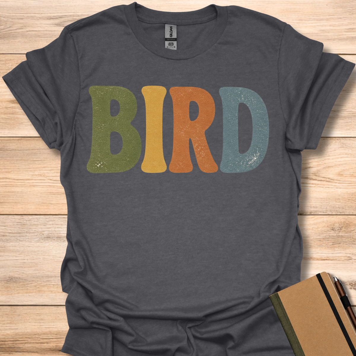 Bird - Dark Heather Grey