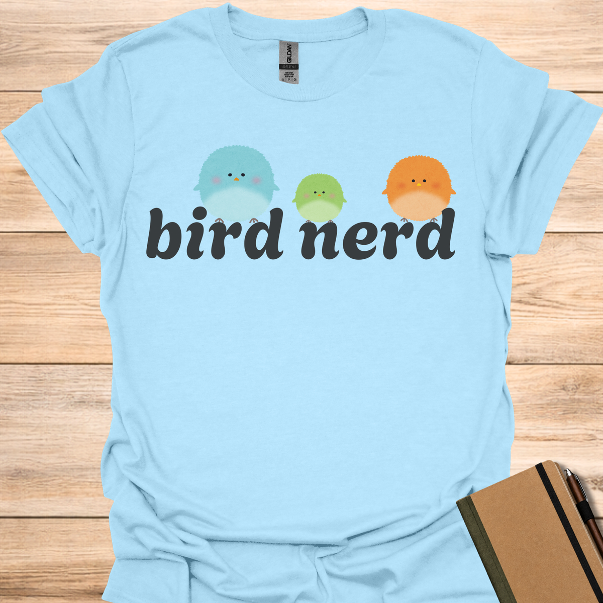 Bird Nerd Buddies - Light Blue