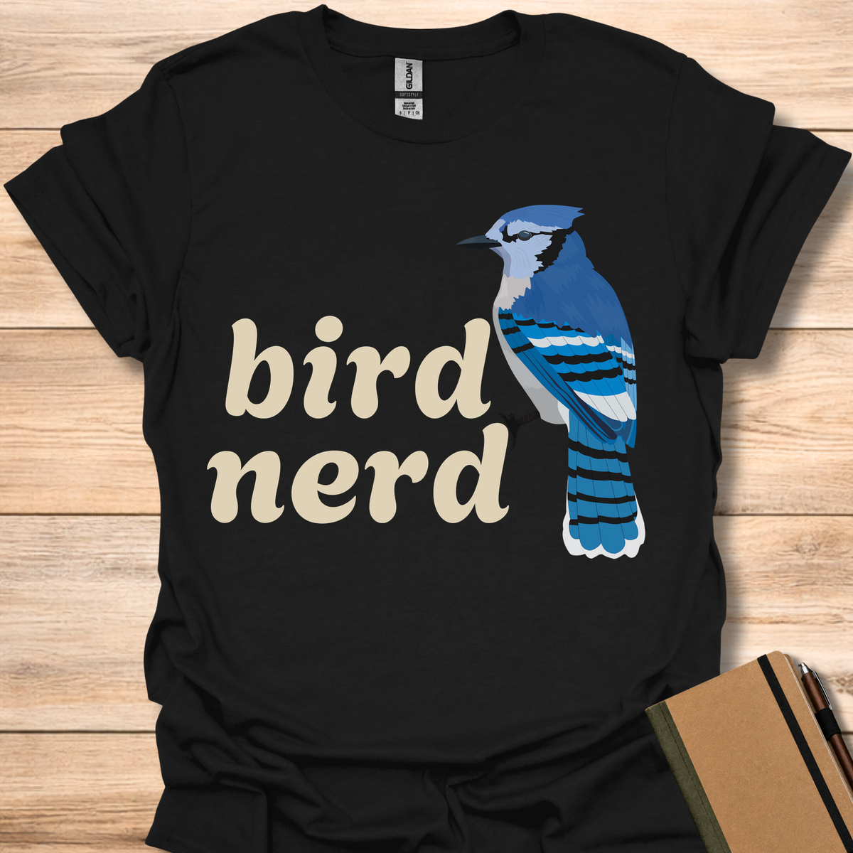 Bird Nerd Jay - Black