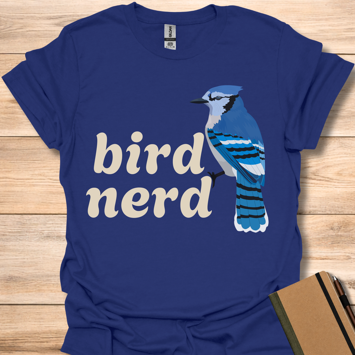 Bird Nerd Jay - Navy