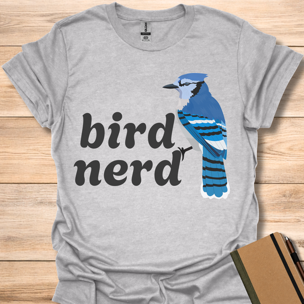 Bird Nerd Jay - Sport Grey