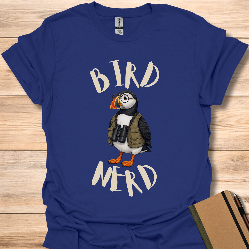 Bird Nerd Puffin - Navy