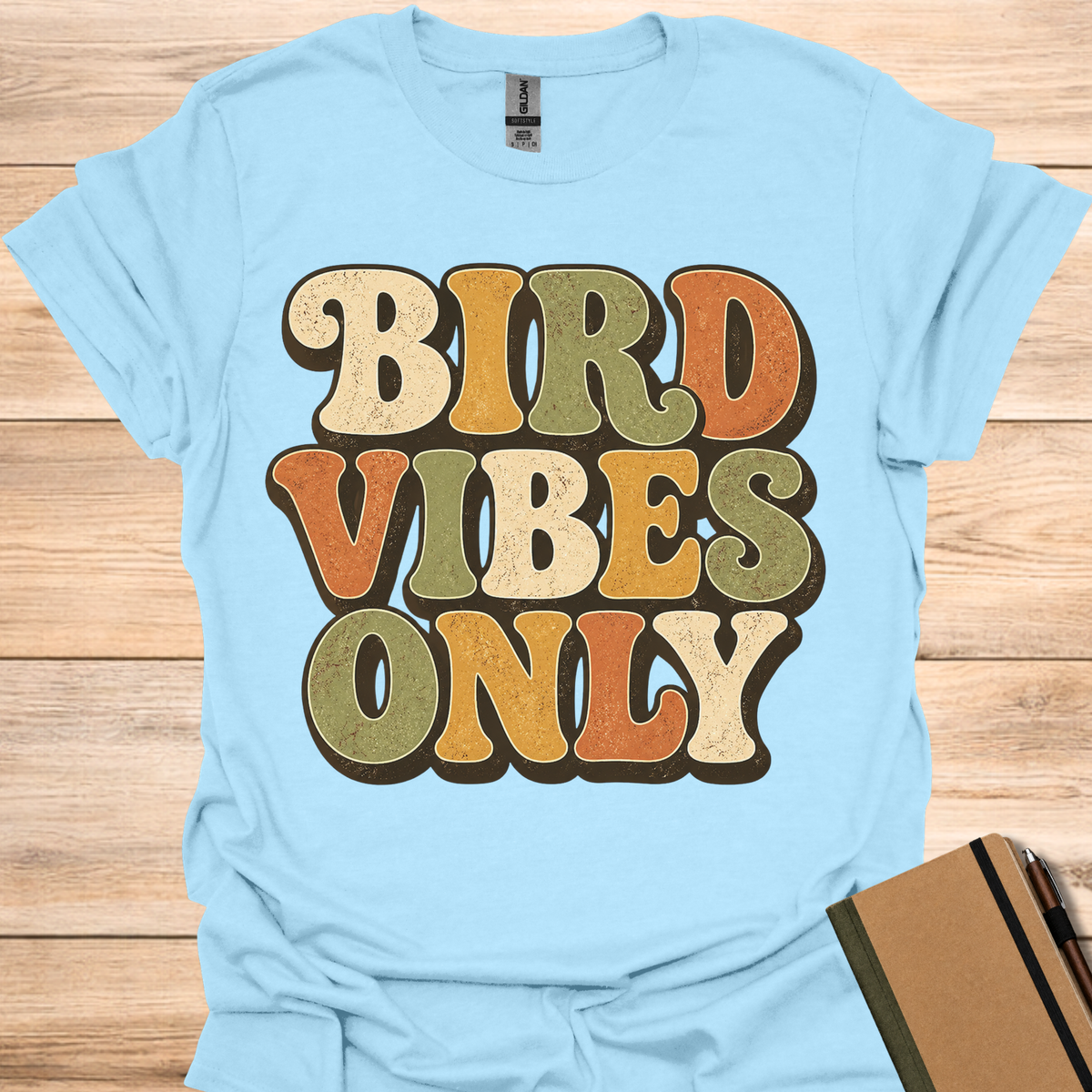 Bird Vibes Only - Light Blue