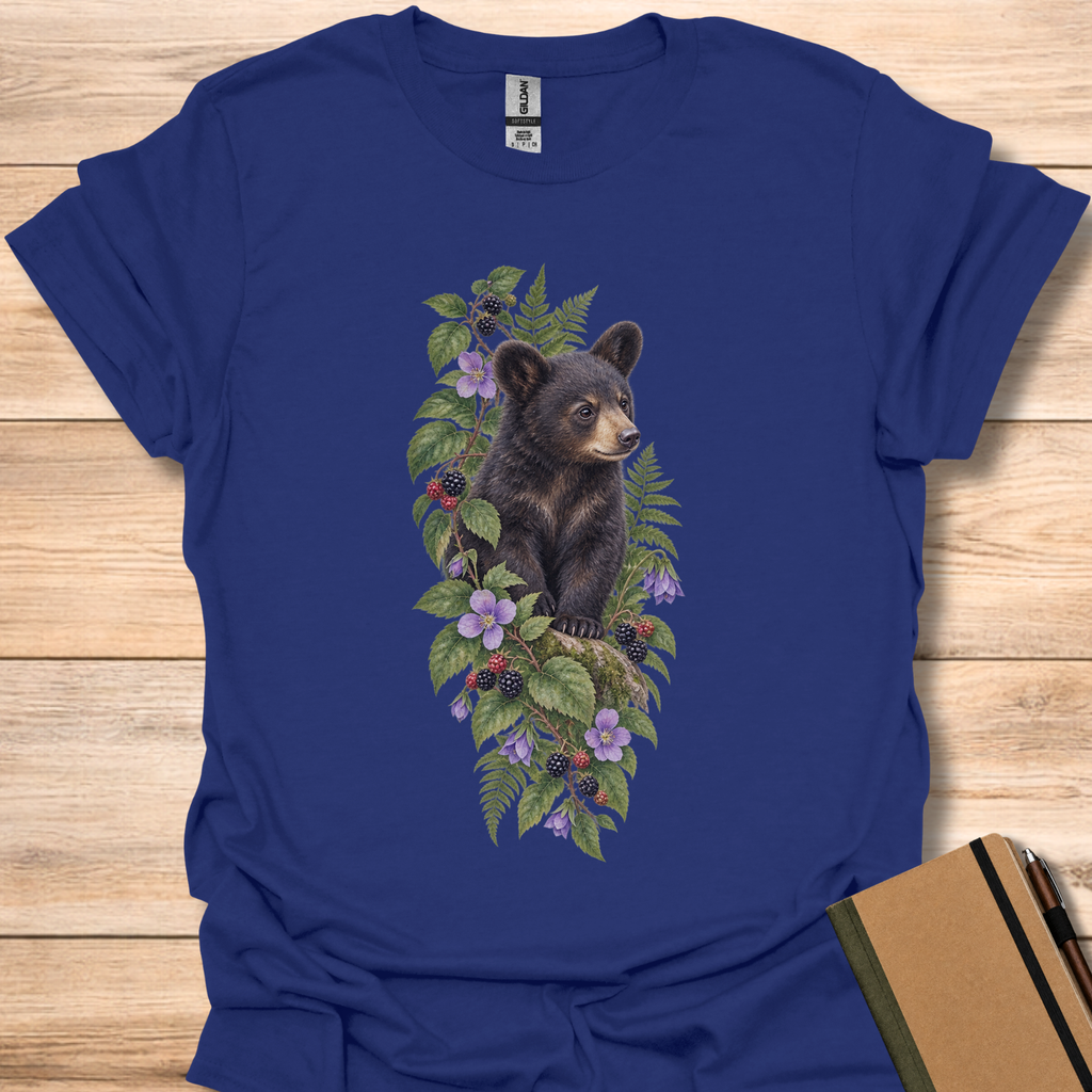 Black Bear Watercolor - Navy