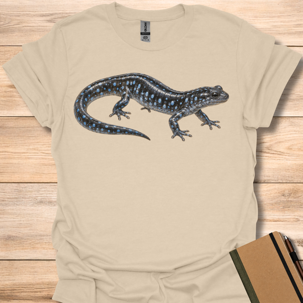 Blue-spotted Salamander Field Guide - Sand