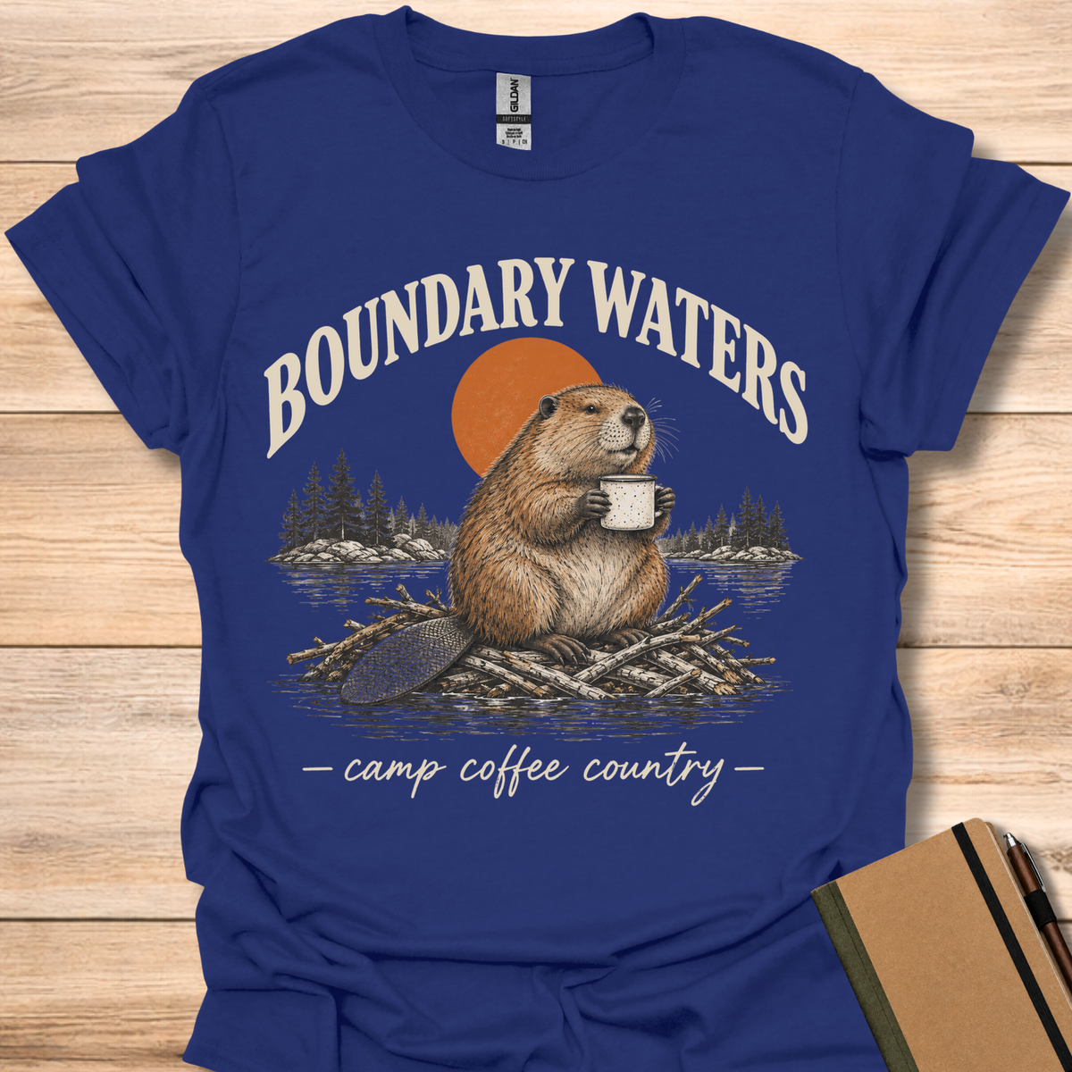 Boundary Waters Camp Coffee - Navy