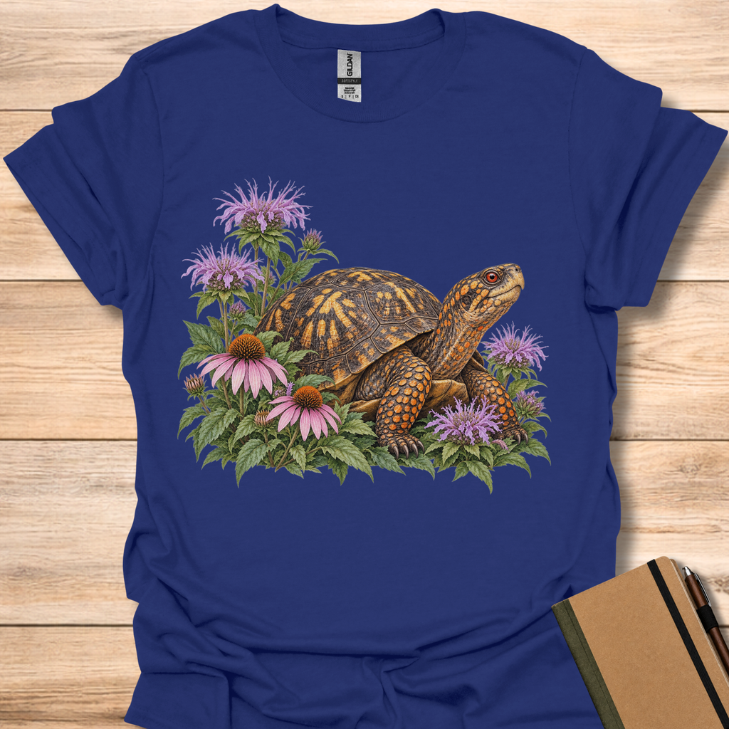 Box Turtle In Bergamot - Navy