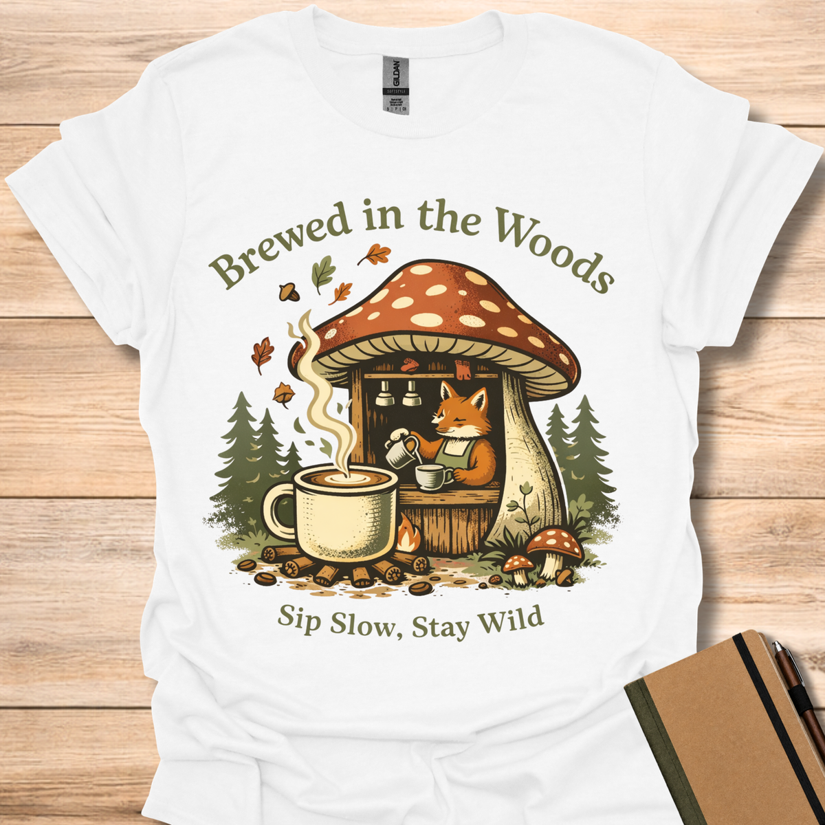 Brewed in the Woods - White