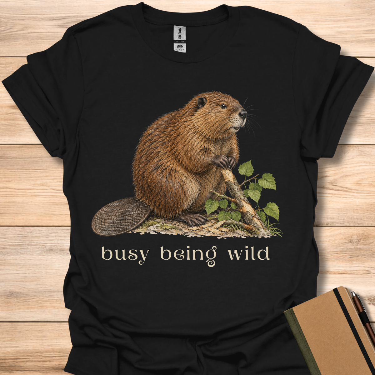 Busy Being Wild - Black