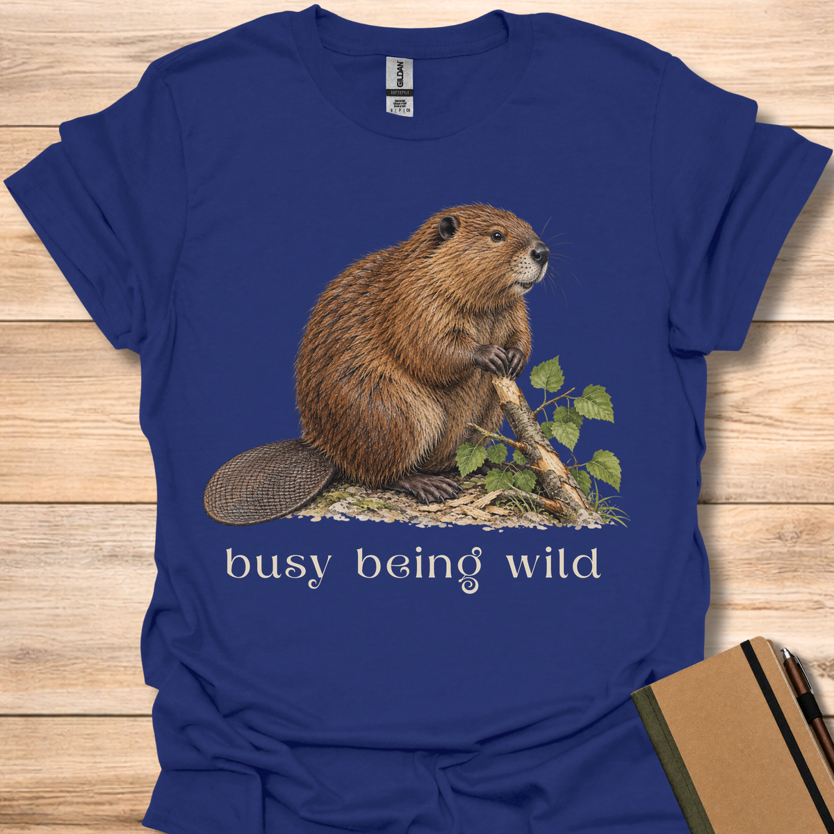 Busy Being Wild - Navy