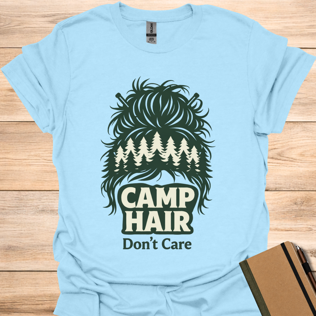 Camp Hair Don't Care - Light Blue