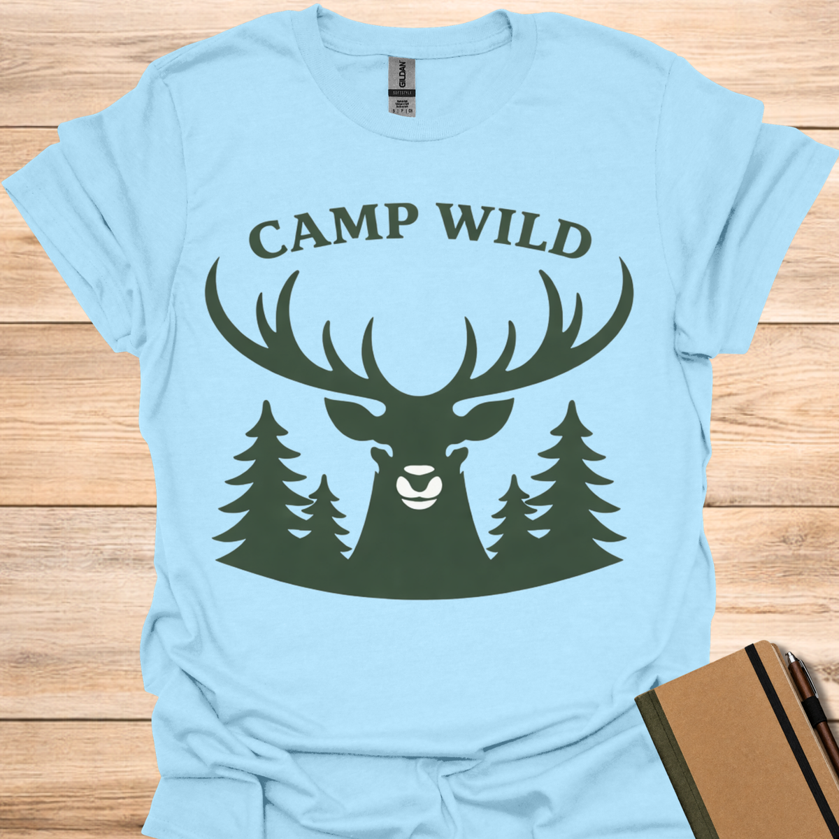 Camp Wild - Light Blue